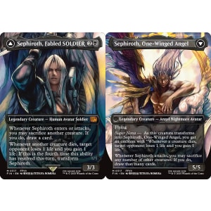 マジック：ザ・ギャザリング Sephiroth, Fabled SOLDIER & One-Winged Sephiroth, Fabled SOLDIER // Sephiroth, One-Winged Angel